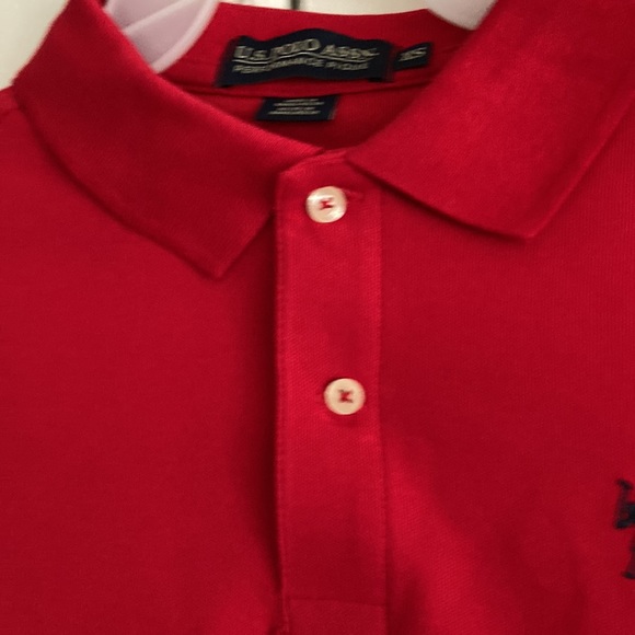 US POLO ASSN. RED POLO SHIRT - Picture 5 of 17